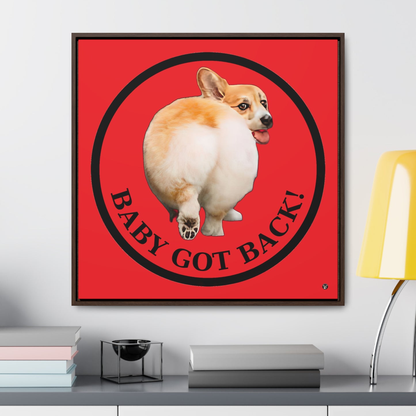 Baby Got Back - Framed on Canvas