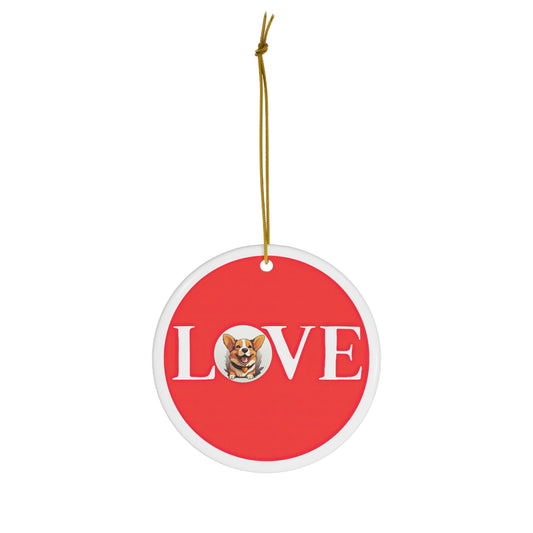 More Love - Ceramic Ornament