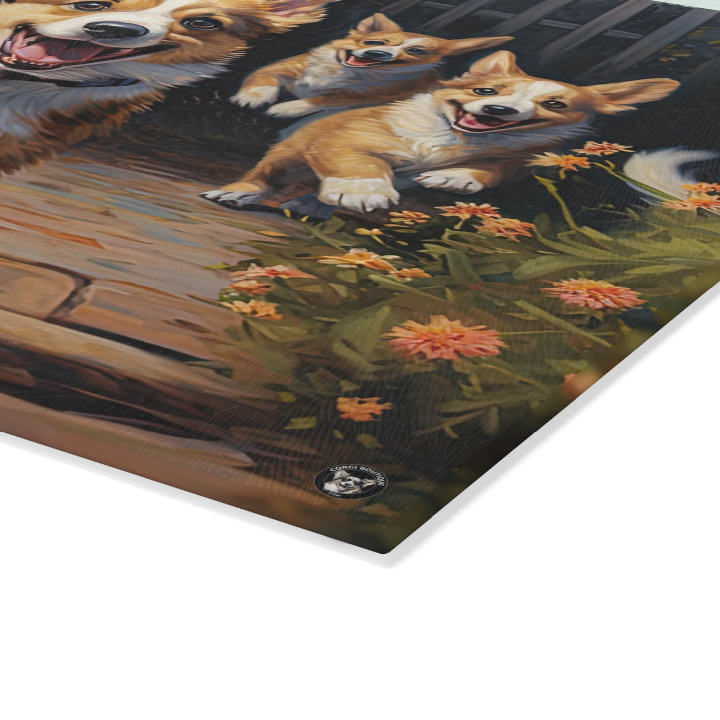 Welcome Home - Glass Cutting Board