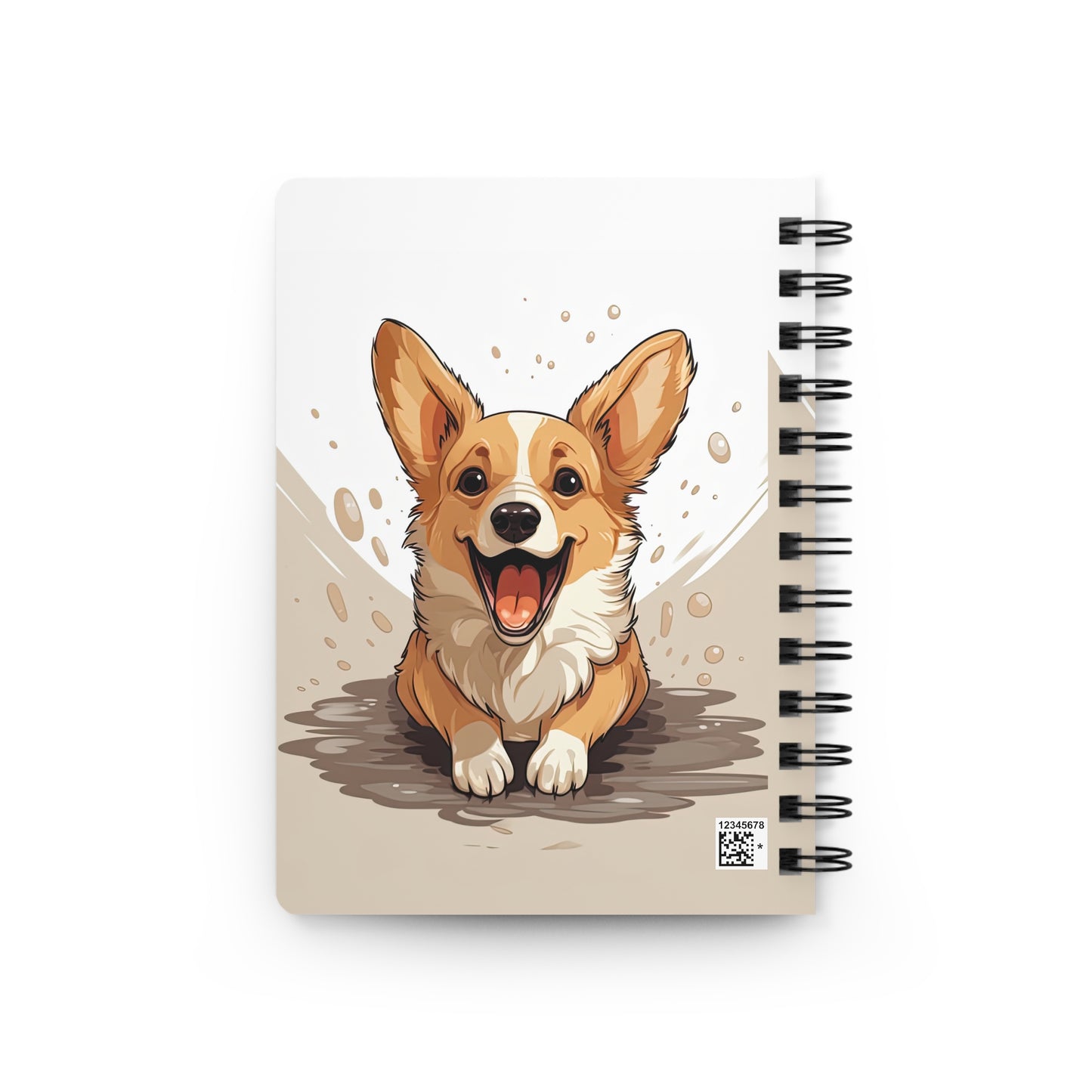 Corgi Cuteness - Spiral Bound Notebook