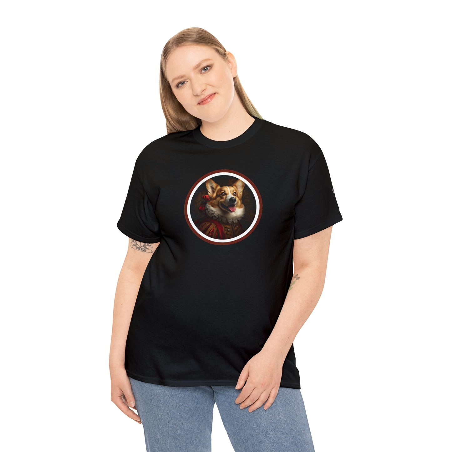 Renaissance Corgi - Unisex Heavy Cotton Tee