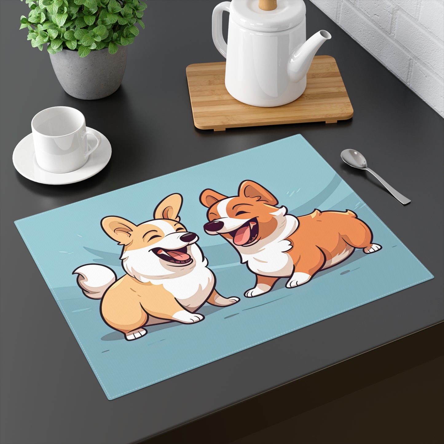 Corgi Couple - Placemat