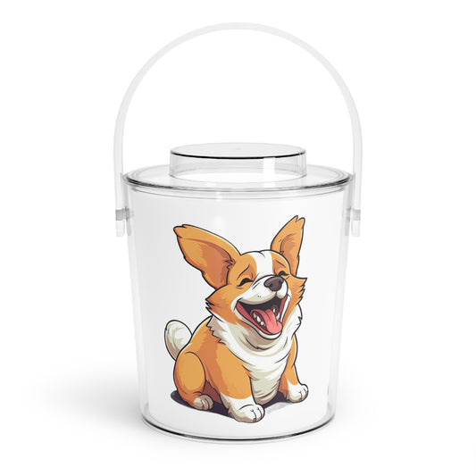 Jolly Jiggler - Ice Bucket with Tongs