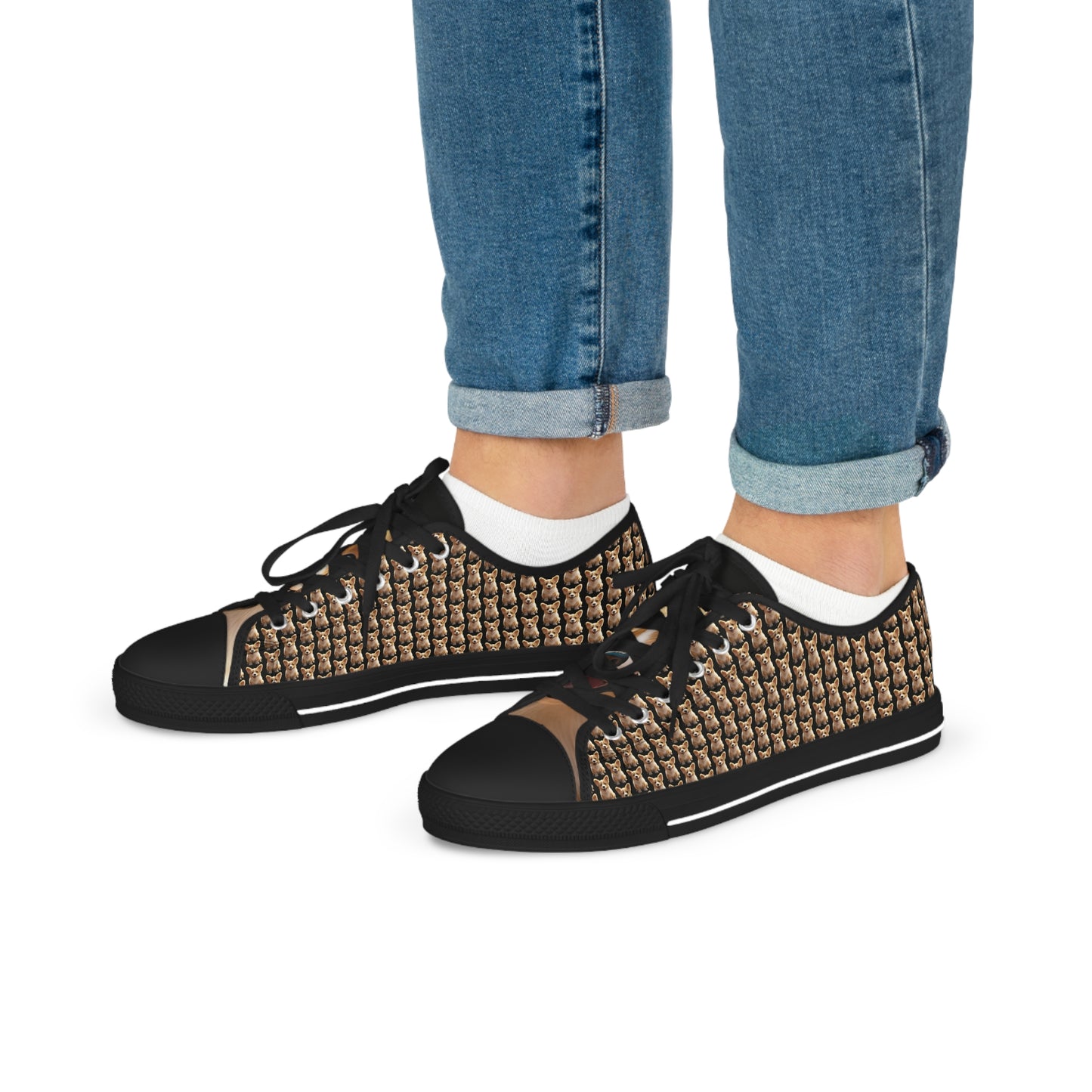 Sweetness Mosaic - Men's Low Top Sneakers