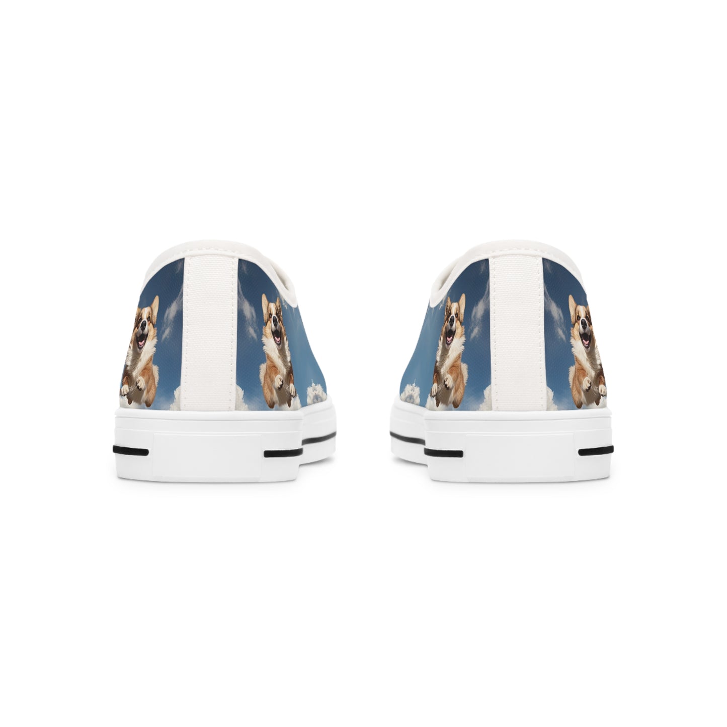 Super Corgi - Women's Low Top Sneakers