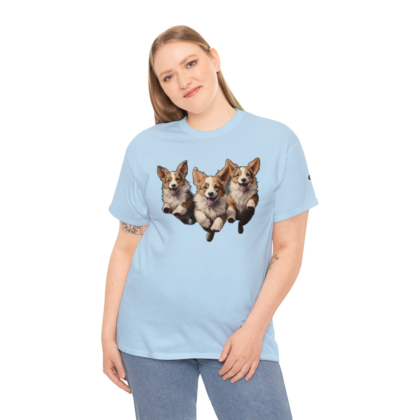 Corgi Enthusiasm - Unisex Heavy Cotton Tee