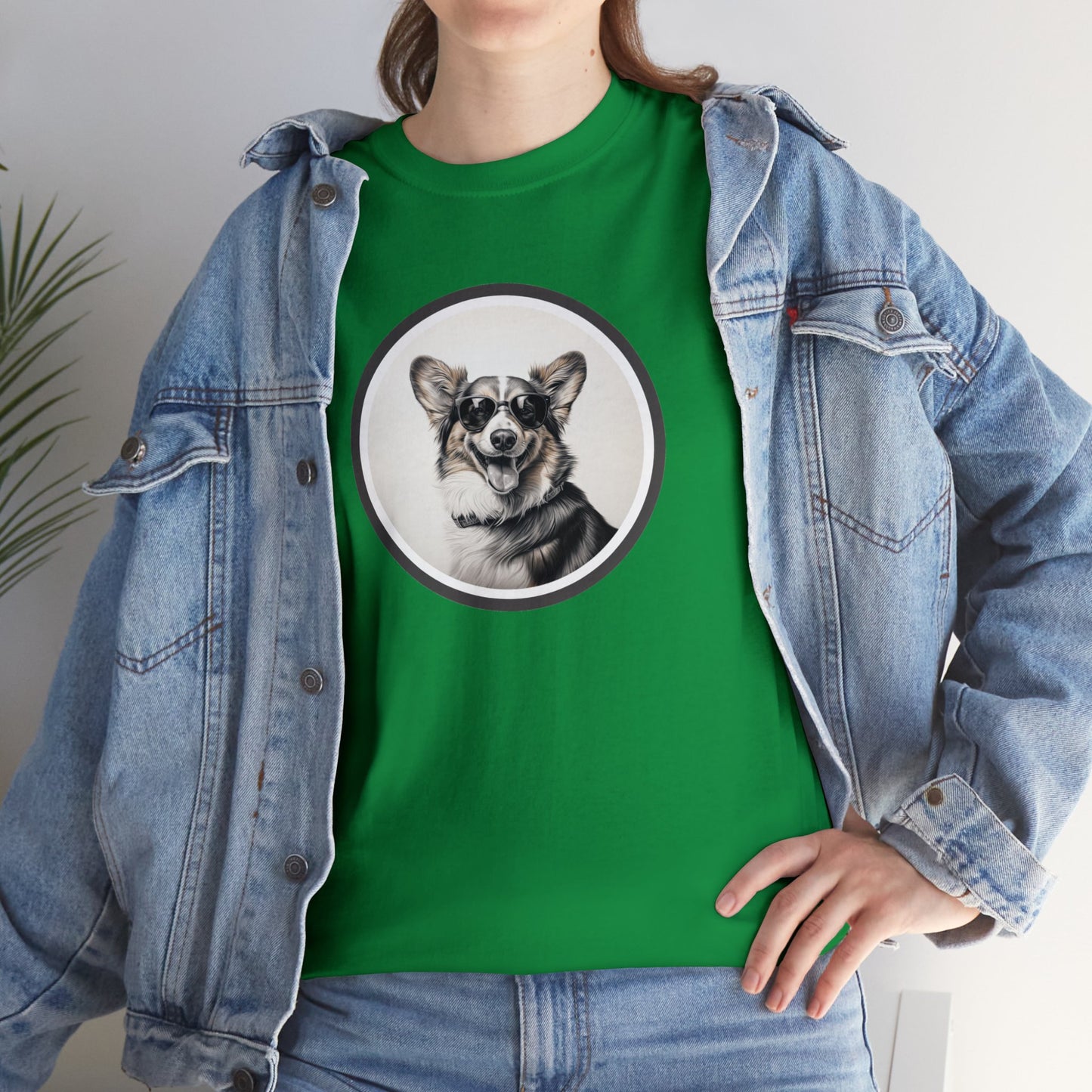 Corgi Cool - Unisex Heavy Cotton Tee