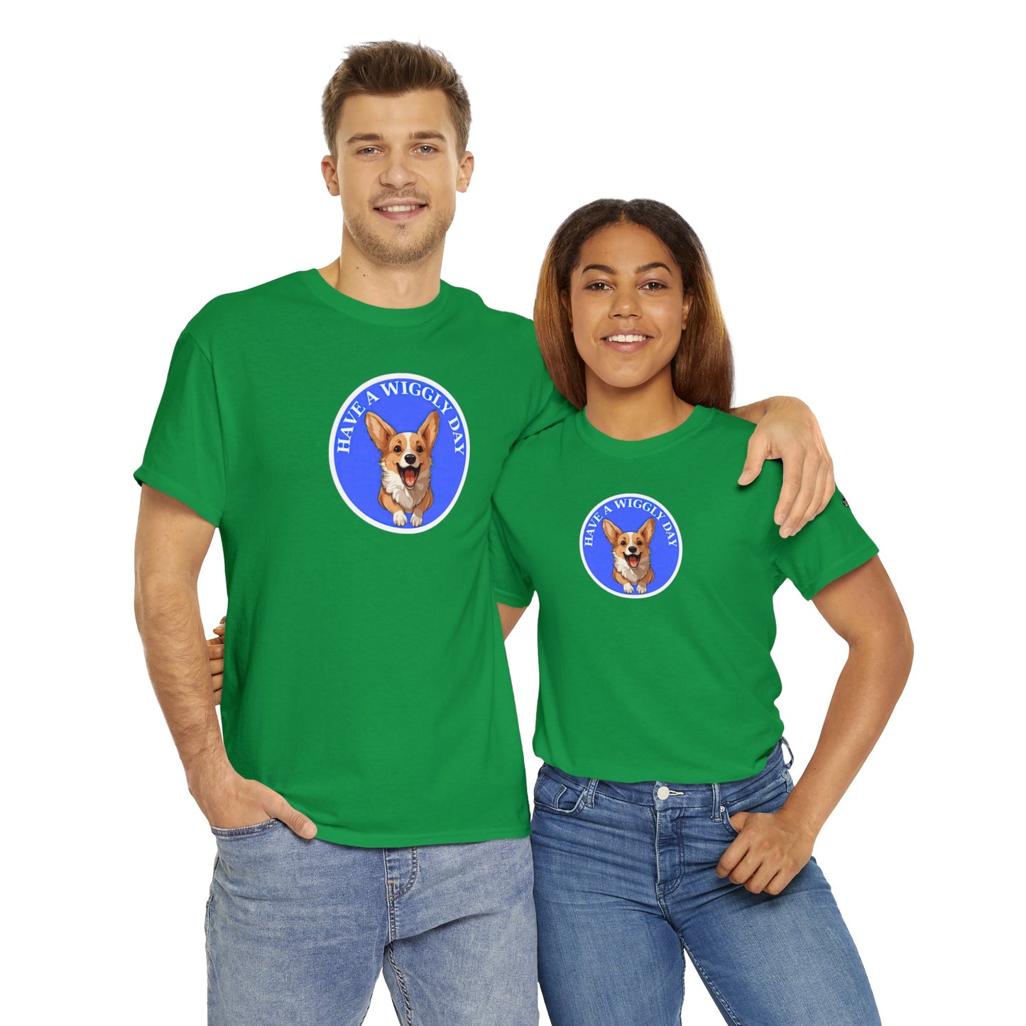 Have a Wiggly Day - Unisex Heavy Cotton Tee