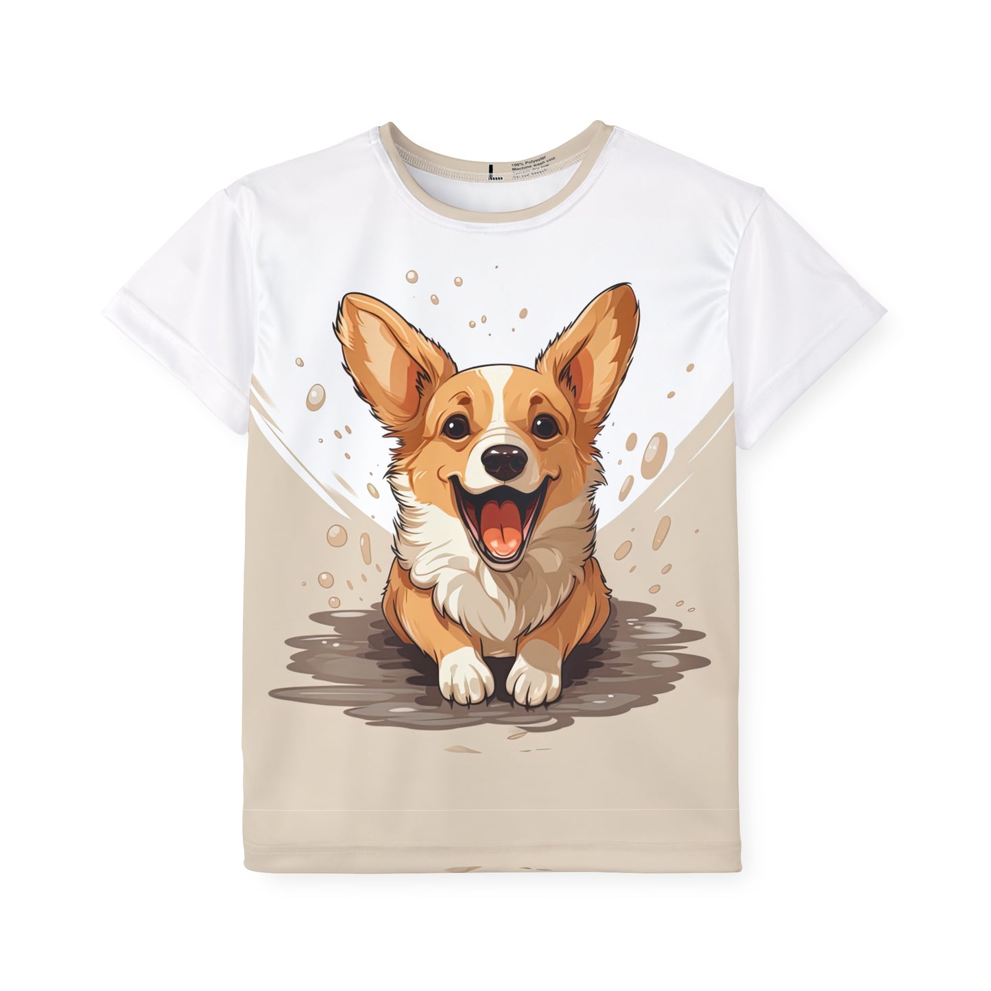 Corgi Cuteness Kid's Sports Tee