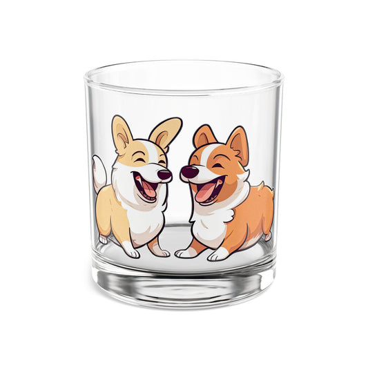 Corgi Couple - Highball Glass