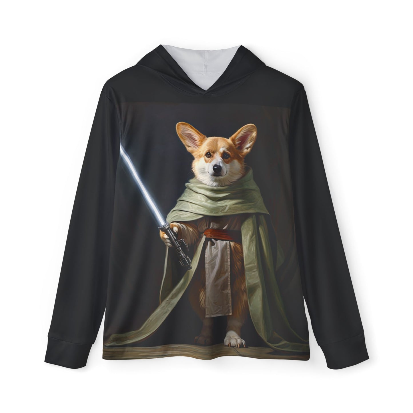 Jedi Corgi Light Hoodie