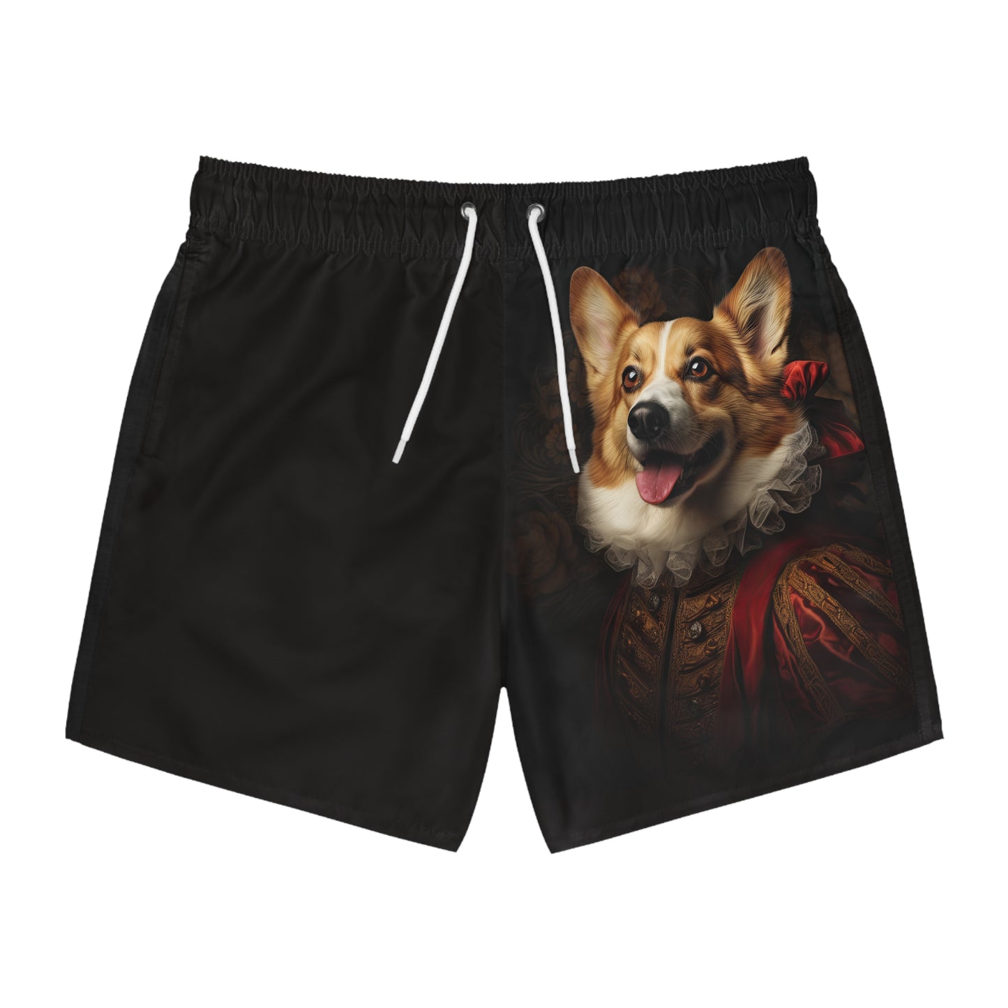 Renaissance Corgi Swim Trunks