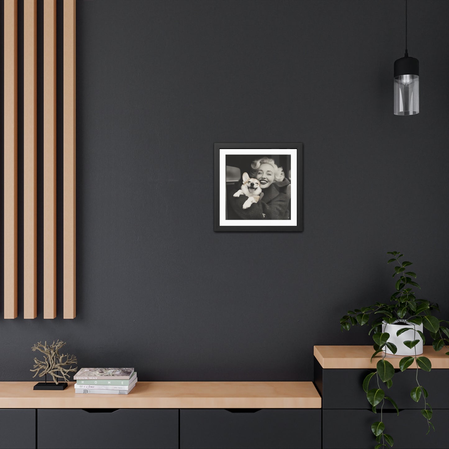 Marilyn's Bestie Framed Print