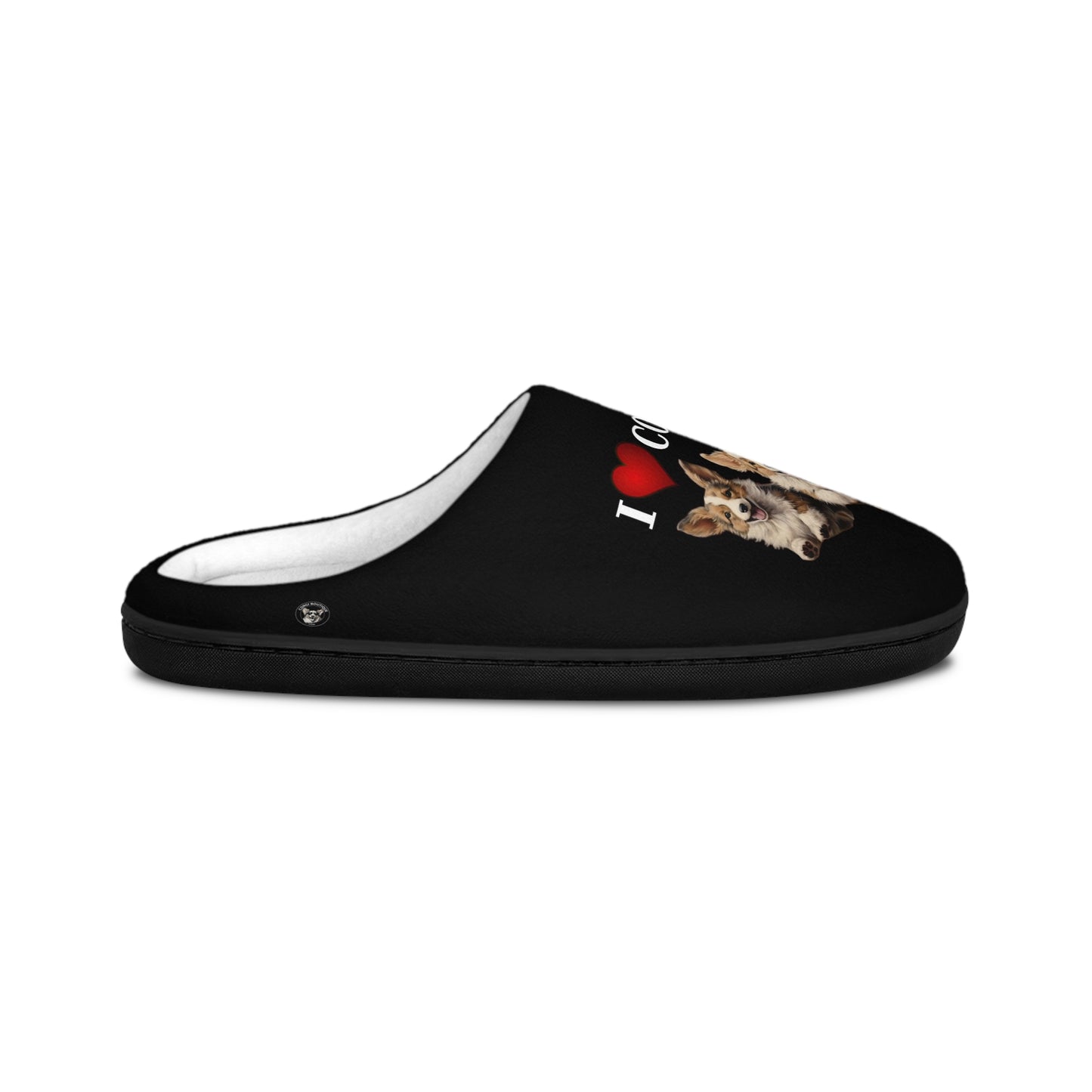 I Heart Corgis - Men's Slippers