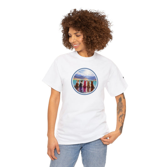 Corgi Lake - Unisex Heavy Cotton Tee