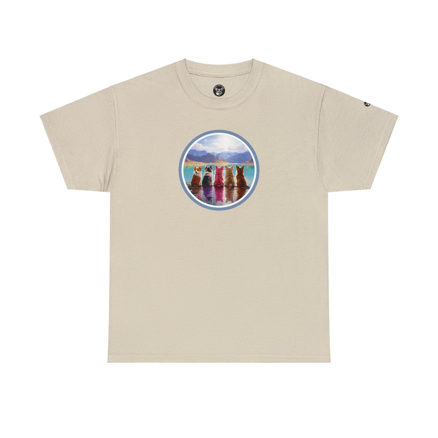 Corgi Lake - Unisex Heavy Cotton Tee