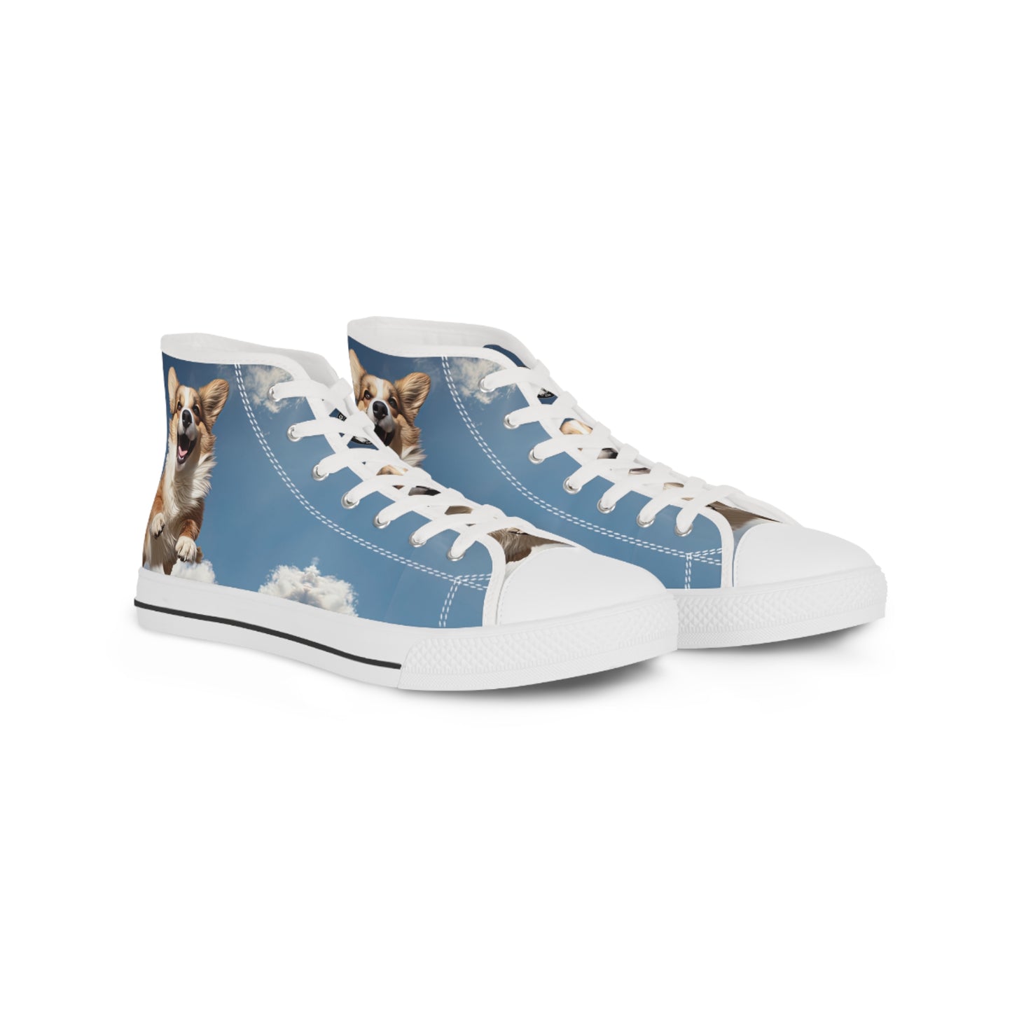 Super Corgi - Men's High Top Sneakers