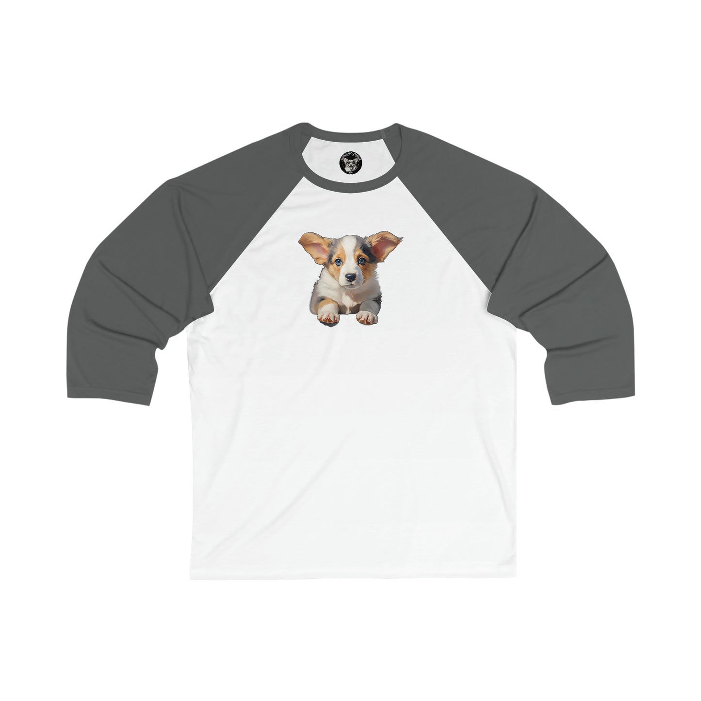 Puppy Portrait - Baseball Shirt