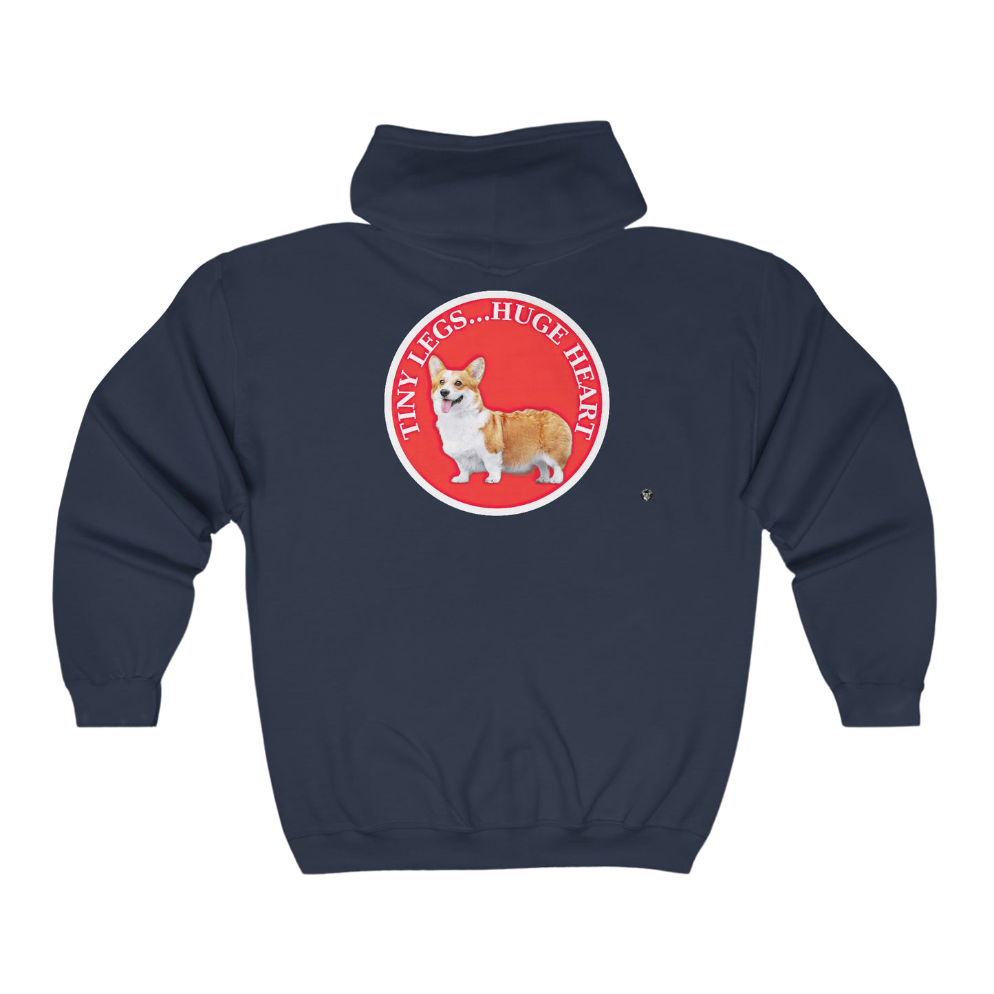 Tiny Legs...Huge Heart - Zip Hoodie