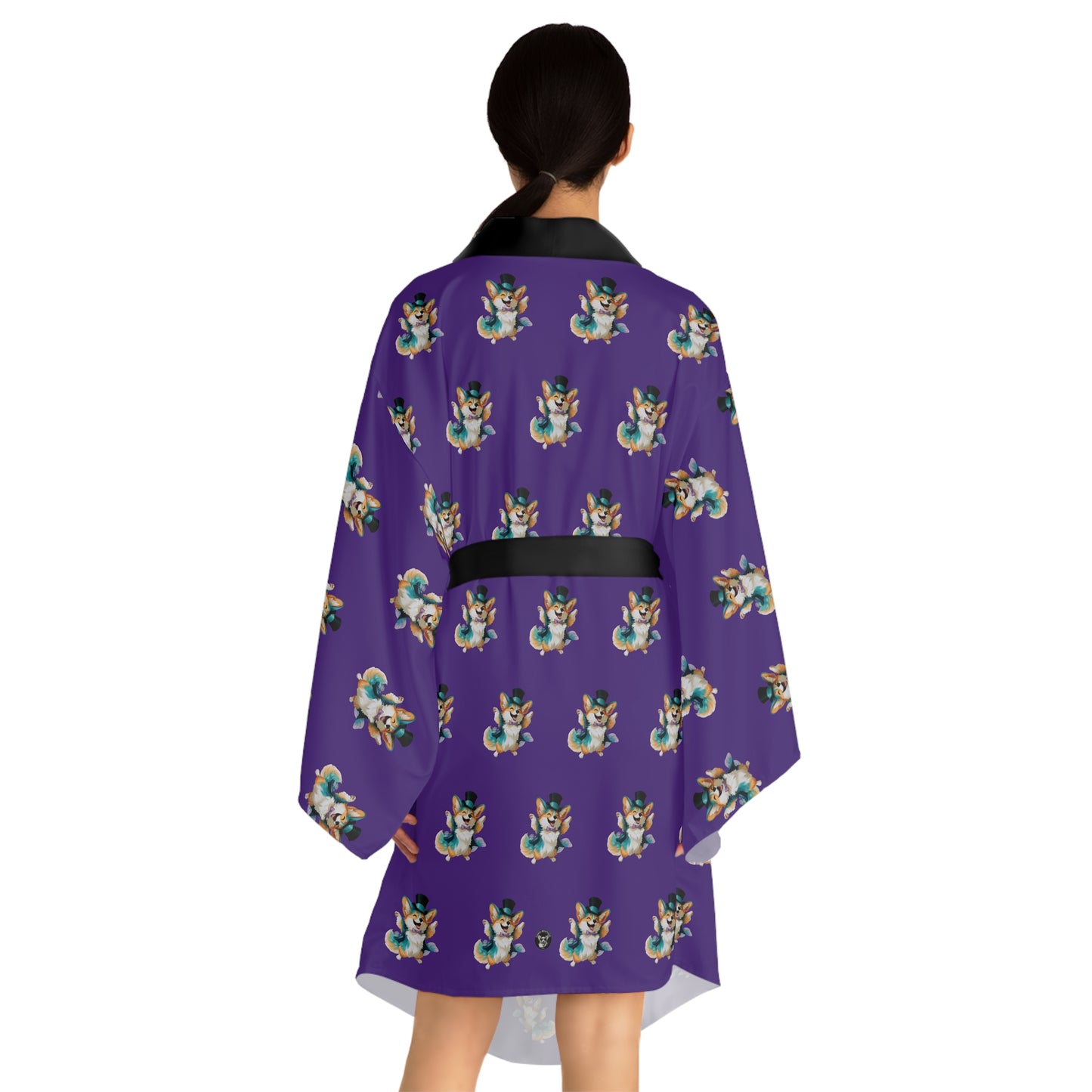 Boogaloo Corgi Kimono Robe