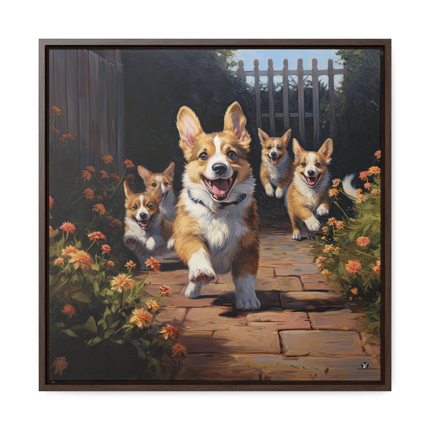 Welcome Home - Framed on Canvas