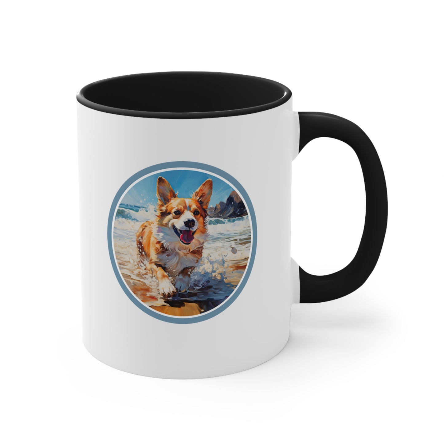 Coastal Corgi - Mug