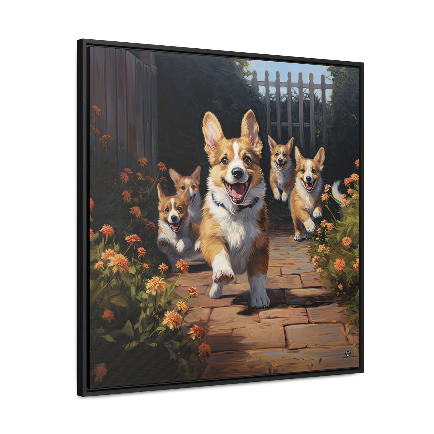 Welcome Home - Framed on Canvas