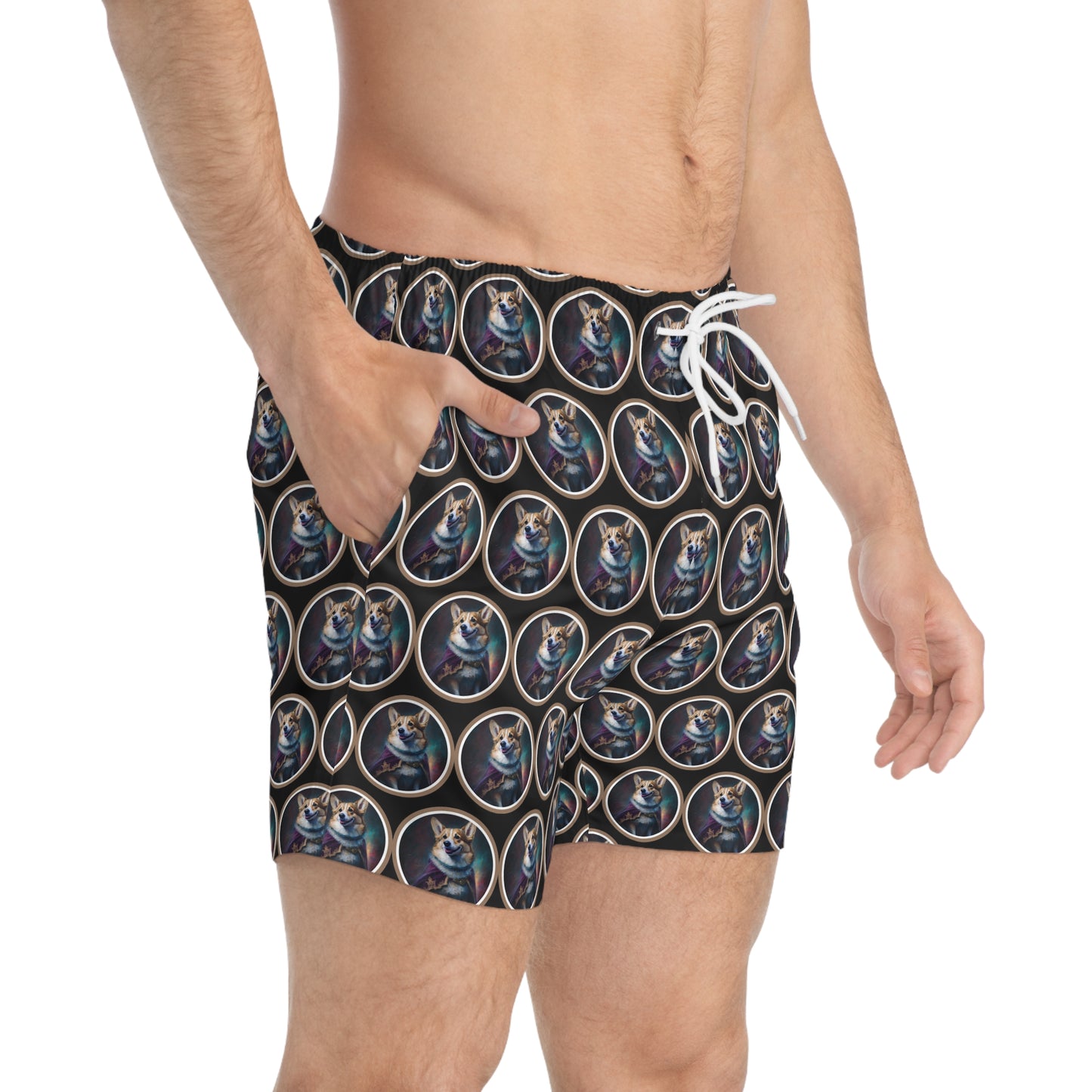 Corgi Royalty - Swim Trunks