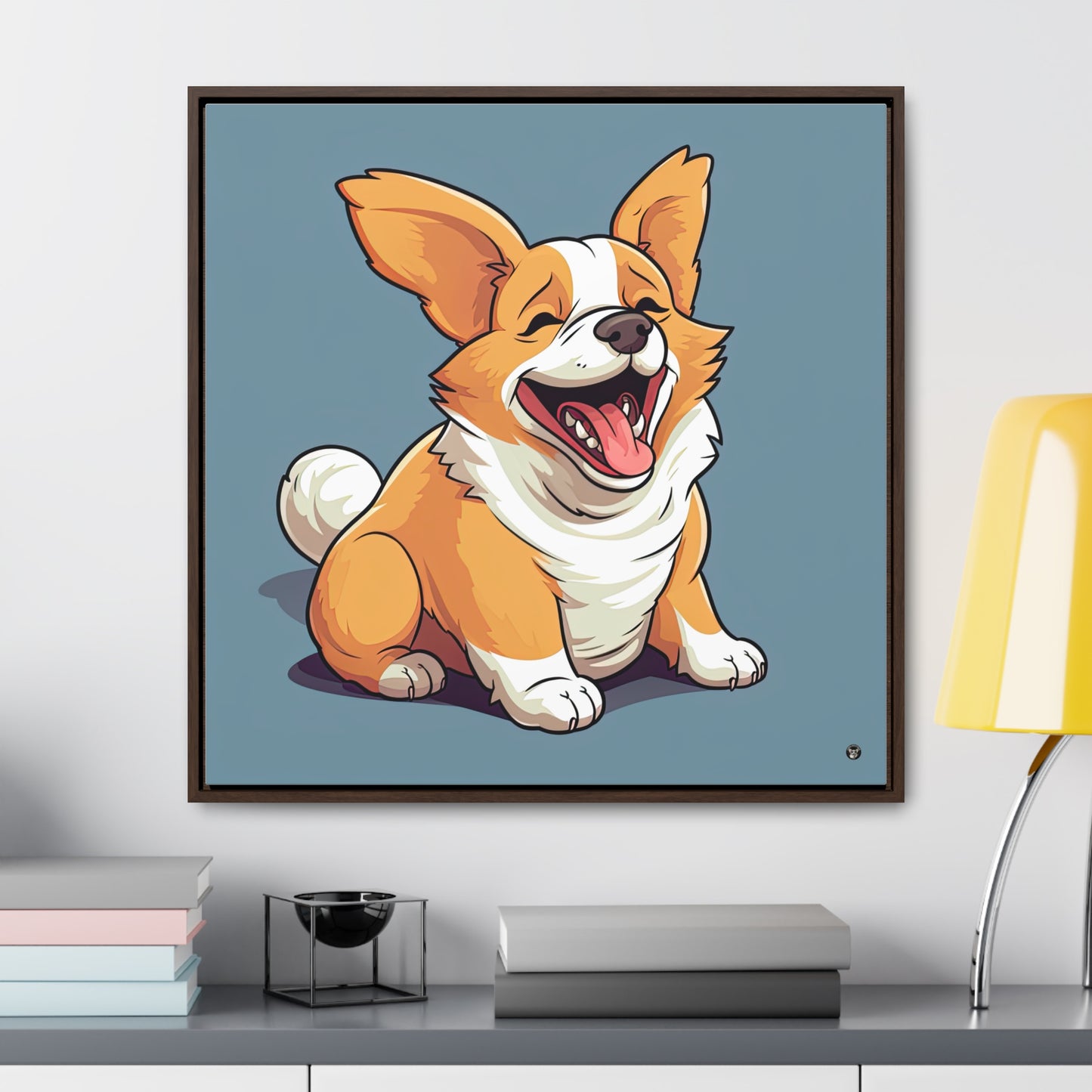 Jolly Jiggler - Framed on Canvas