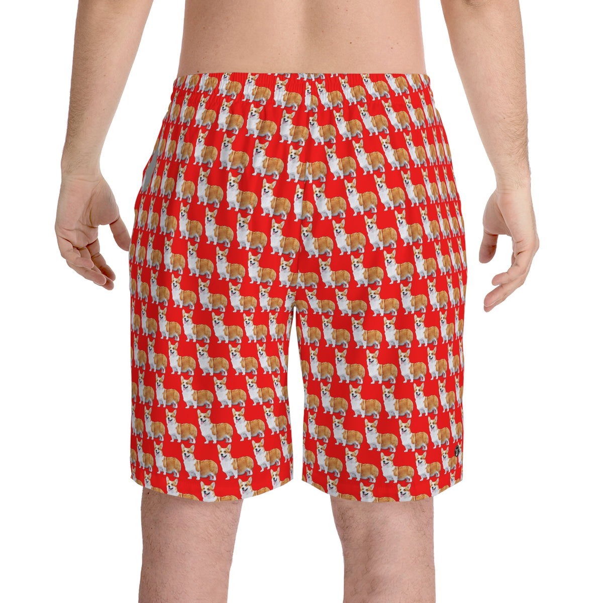 Best In Show Board Shorts - Red Corgi Swimsuit
