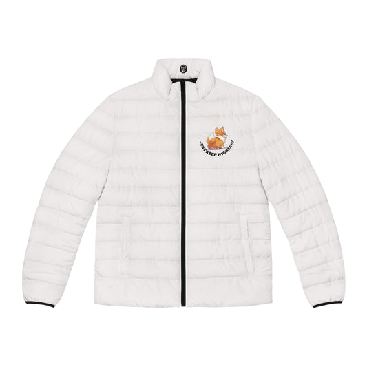 Just Keep Wiggling Puffer Jacket