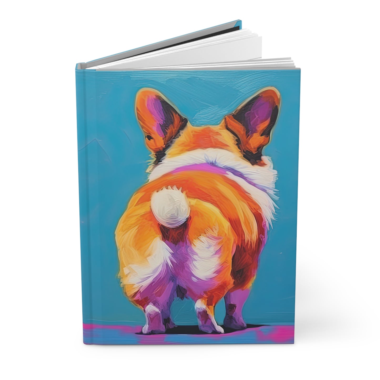 Corgi Butt - Hardcover Journal