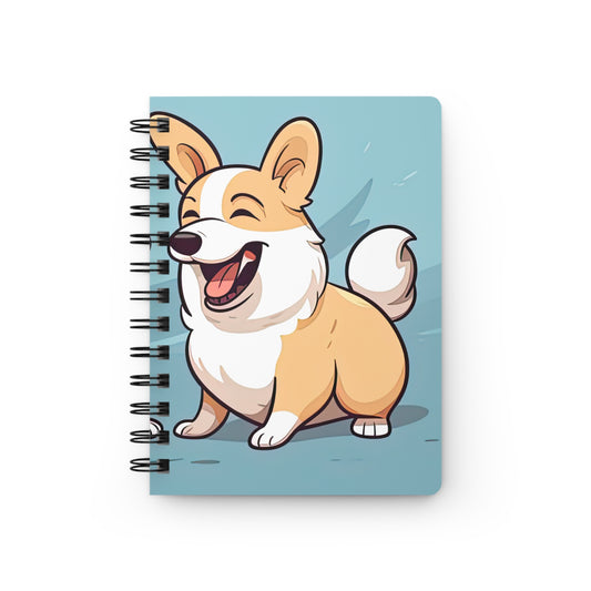 Corgi Couple - Spiral Bound Notebook