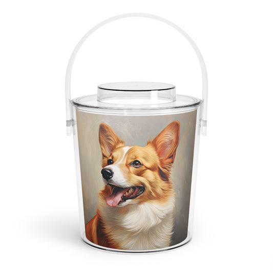 Pembroke Portrait - Ice Bucket with Tongs