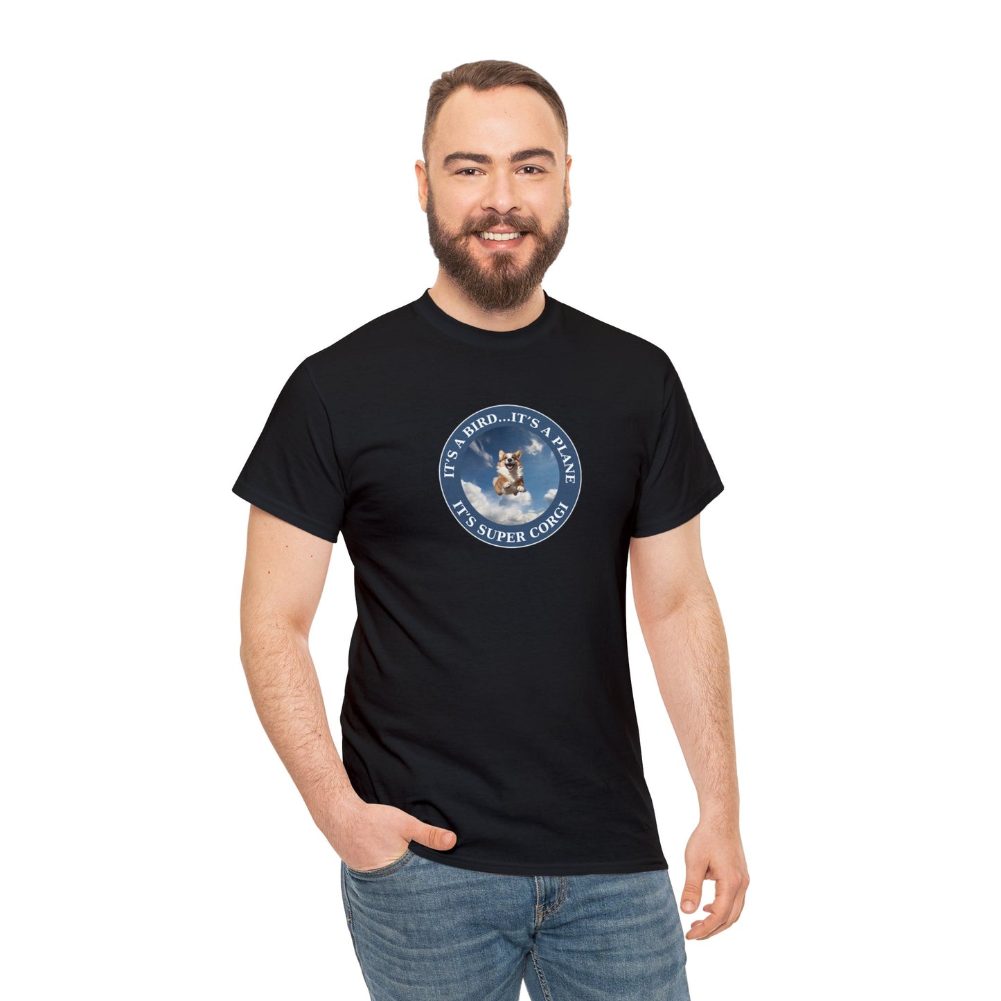 Super Corgi - Unisex Heavy Cotton Tee