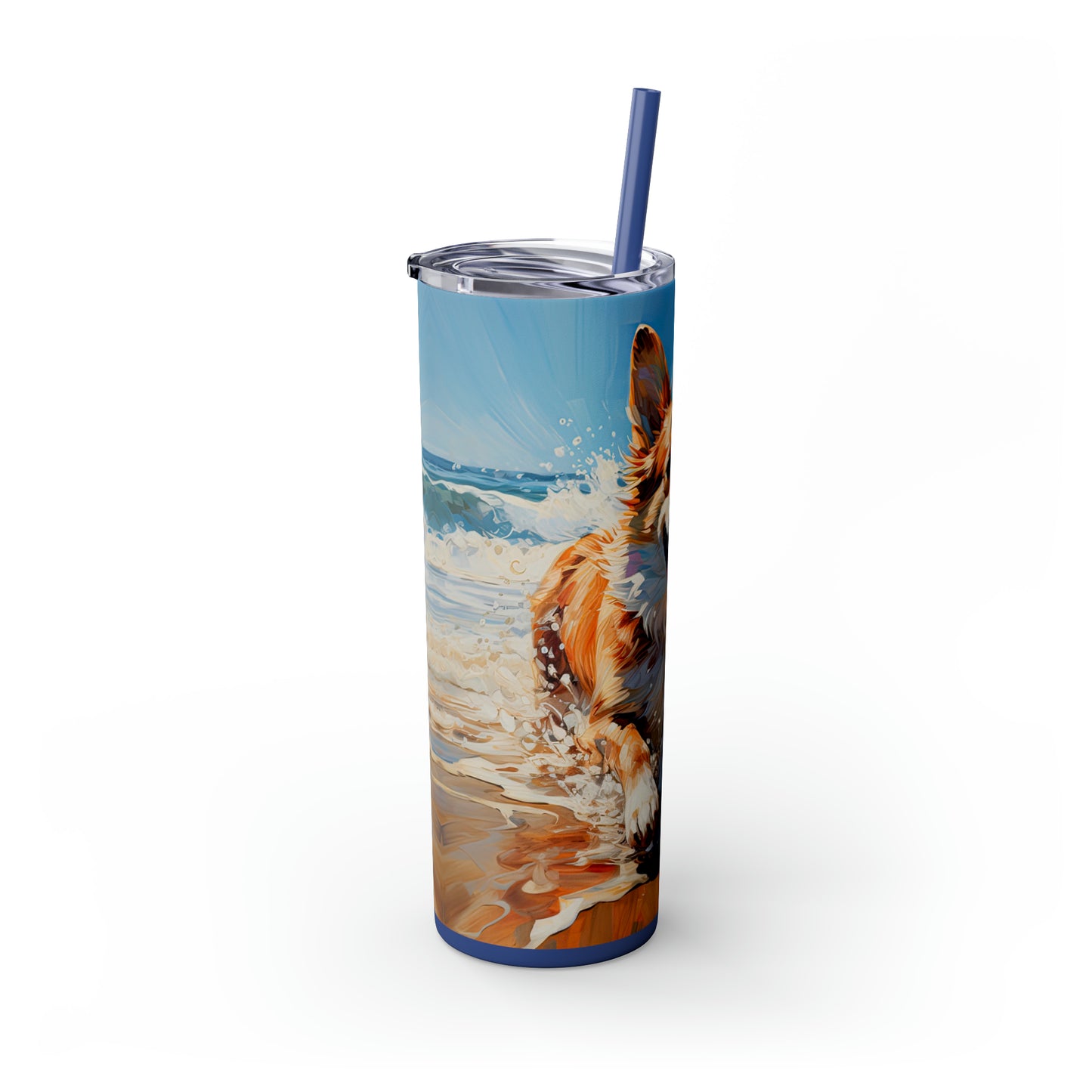 Coastal Corgi - Tumbler