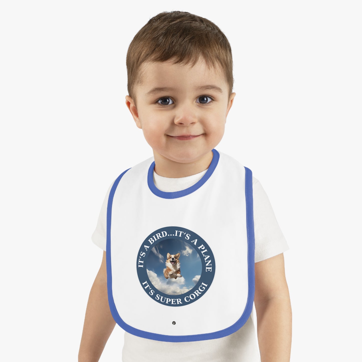 Super Corgi - Baby Bib