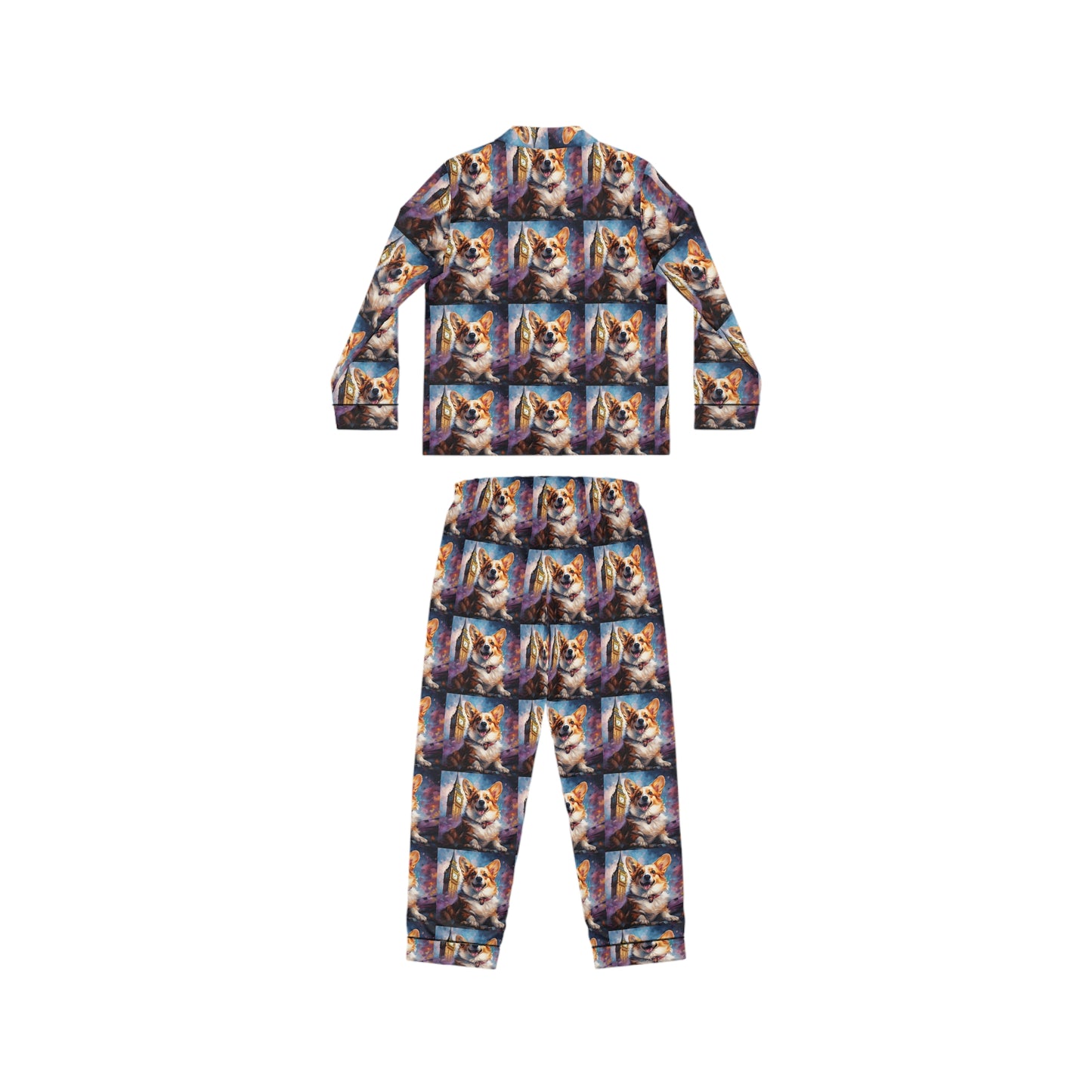 Corgi & Ben Silky Pajamas