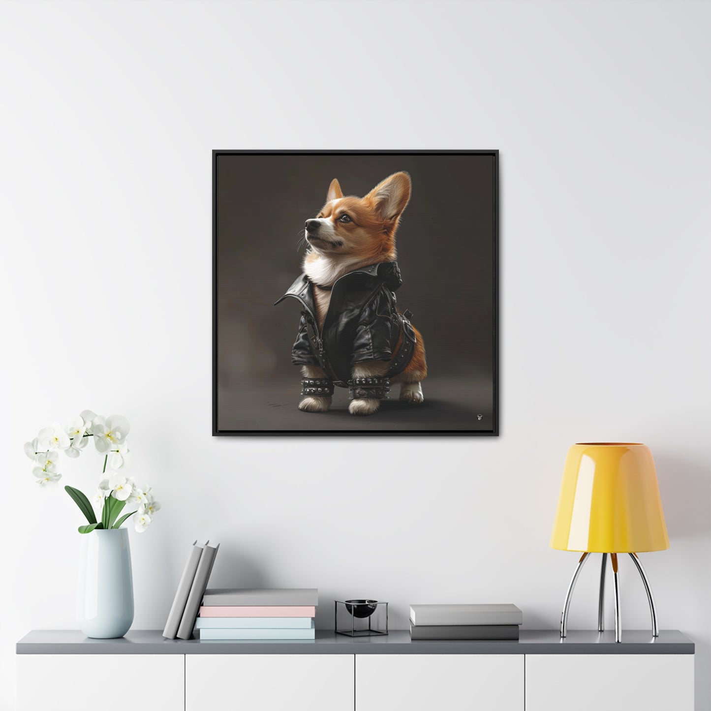 Leader of the Pack - Framed on Canvas