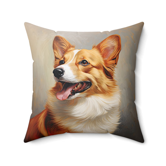 Pembroke Portrait - Throw Pillow