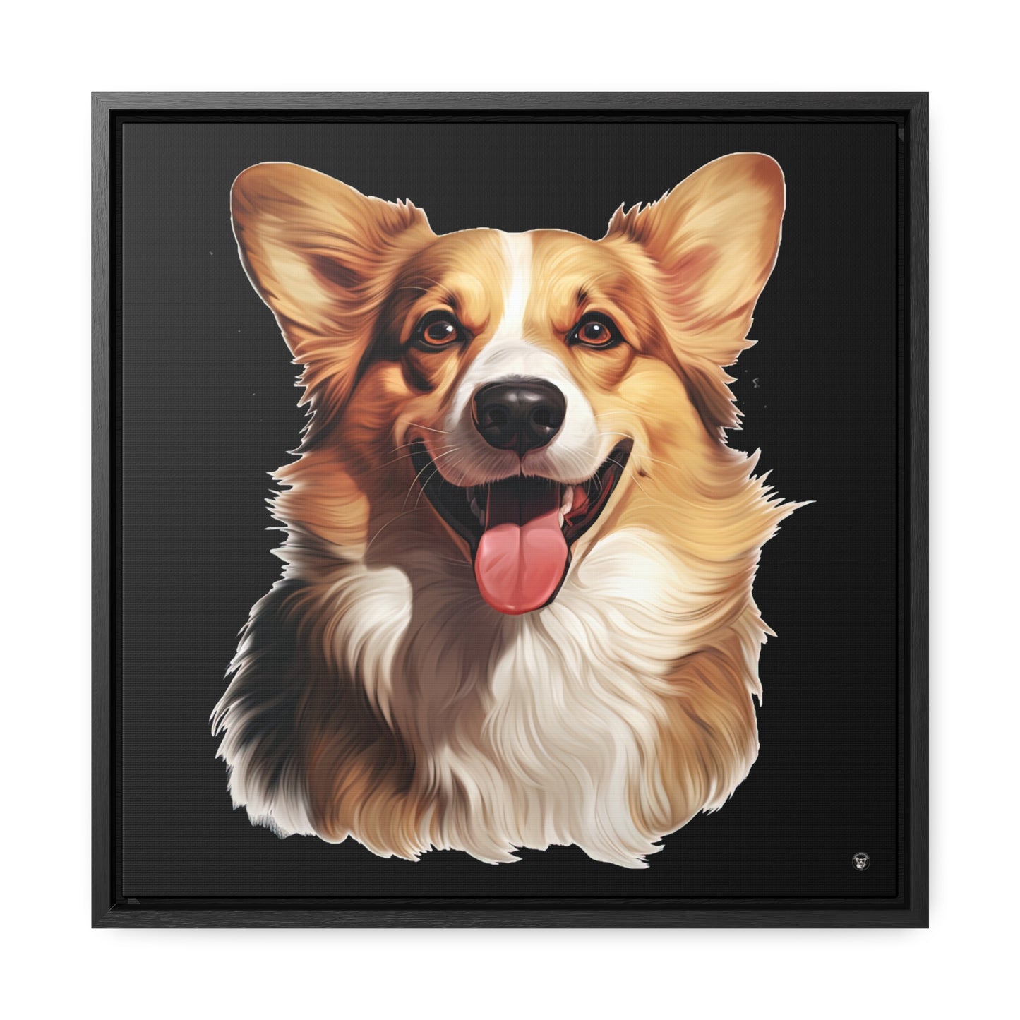 The Celebrity - Framed on Canvas