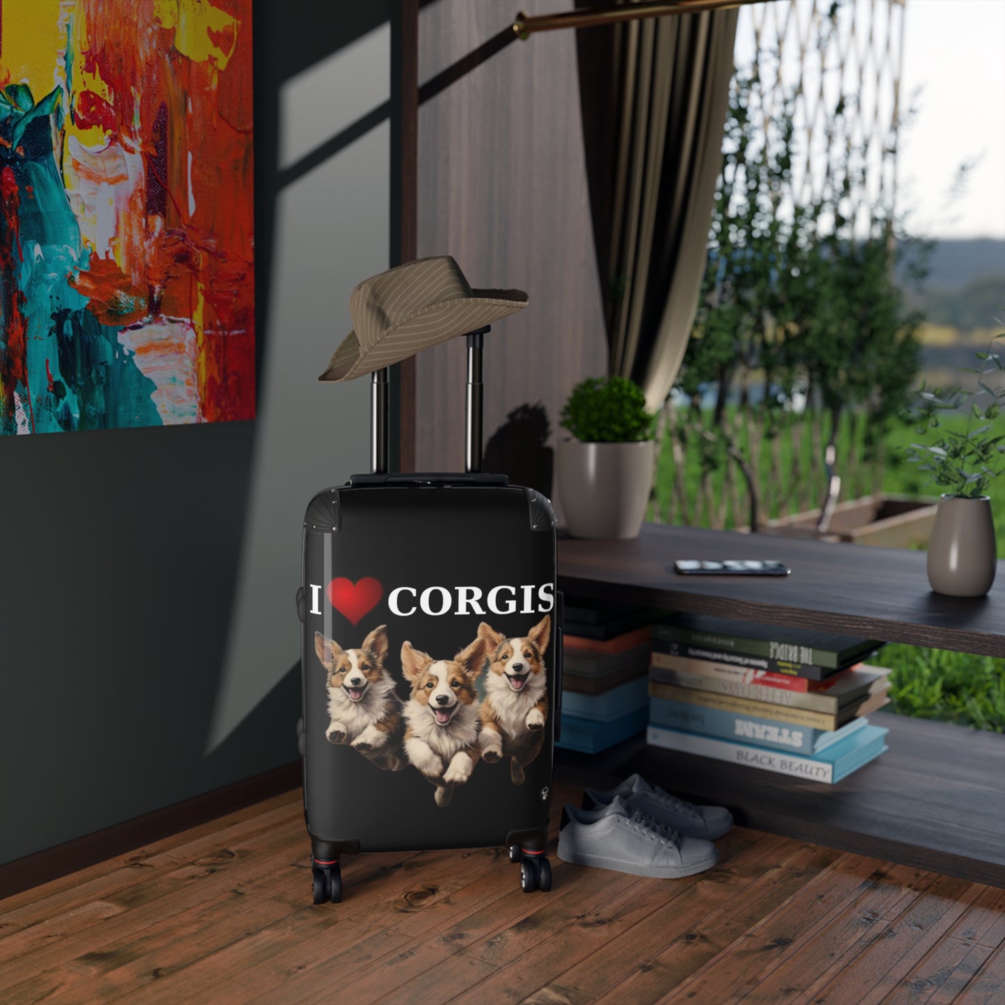 I Heart Corgis - Suitcase