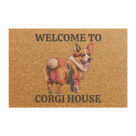 Corgi House - Doormat