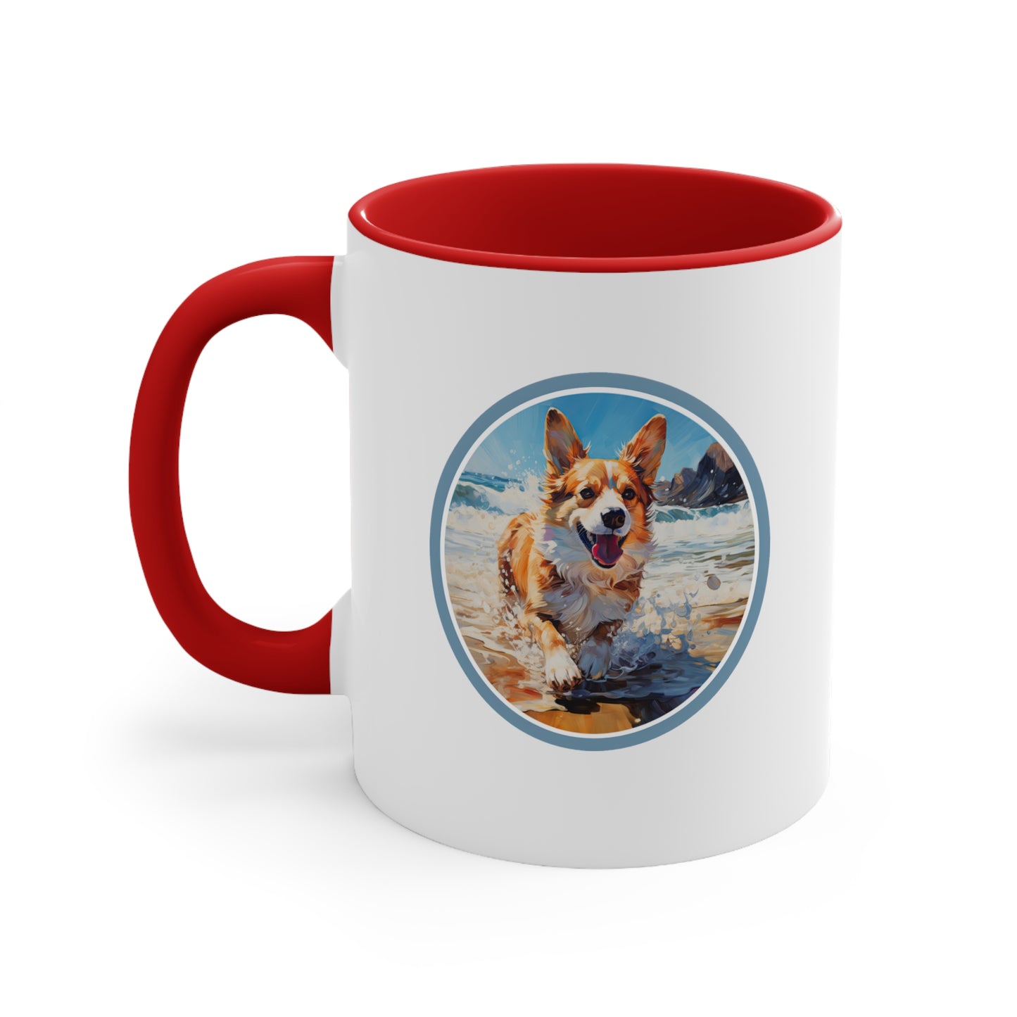 Coastal Corgi - Mug