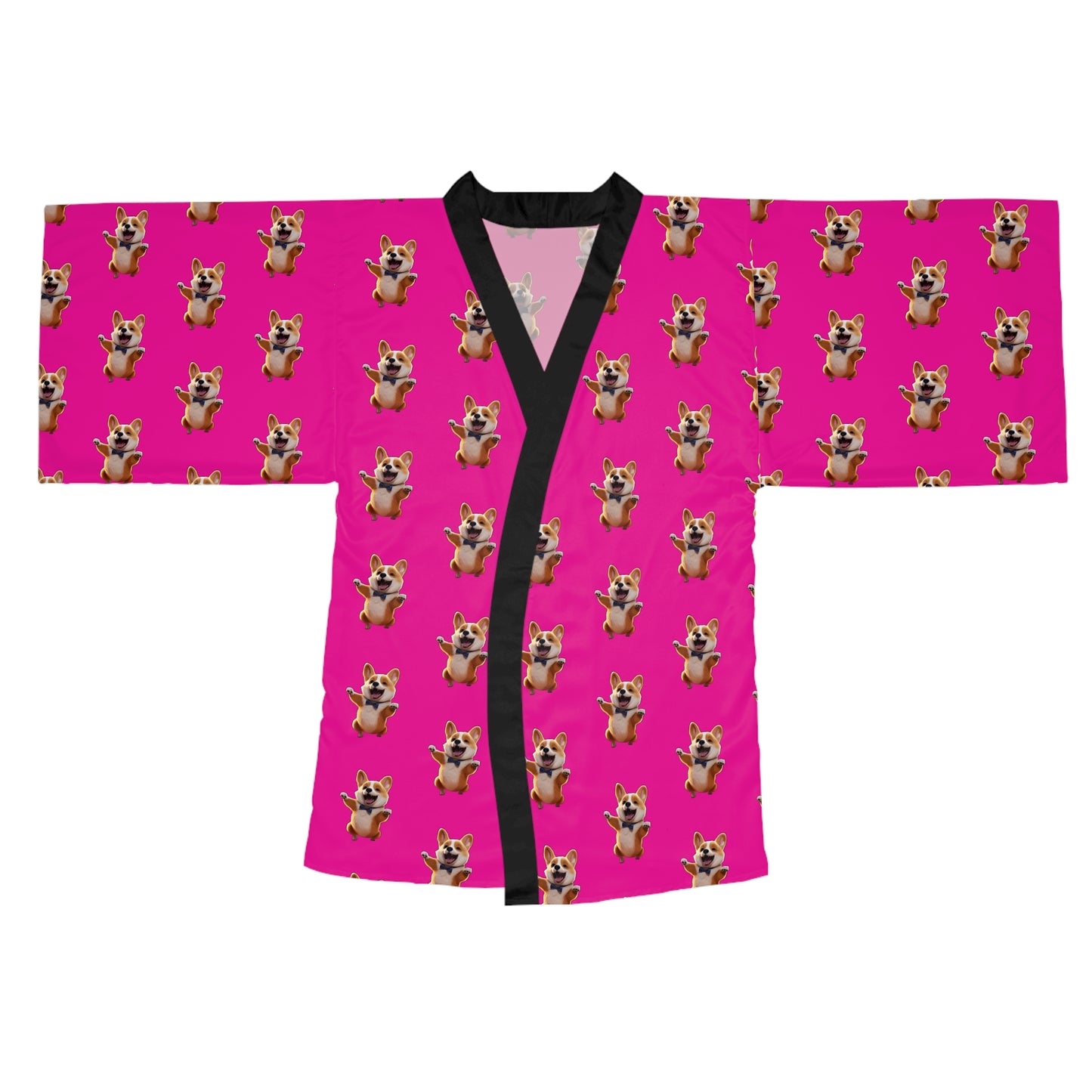 Boogaloo Corgi Kimono Robe