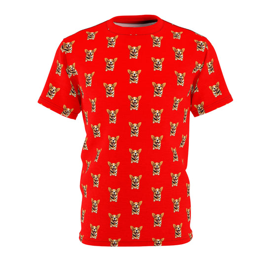 Puppy Mosaic Unisex Bold Tee