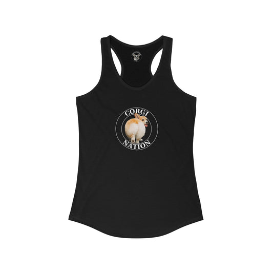 Corgi Nation - Racerback Tank