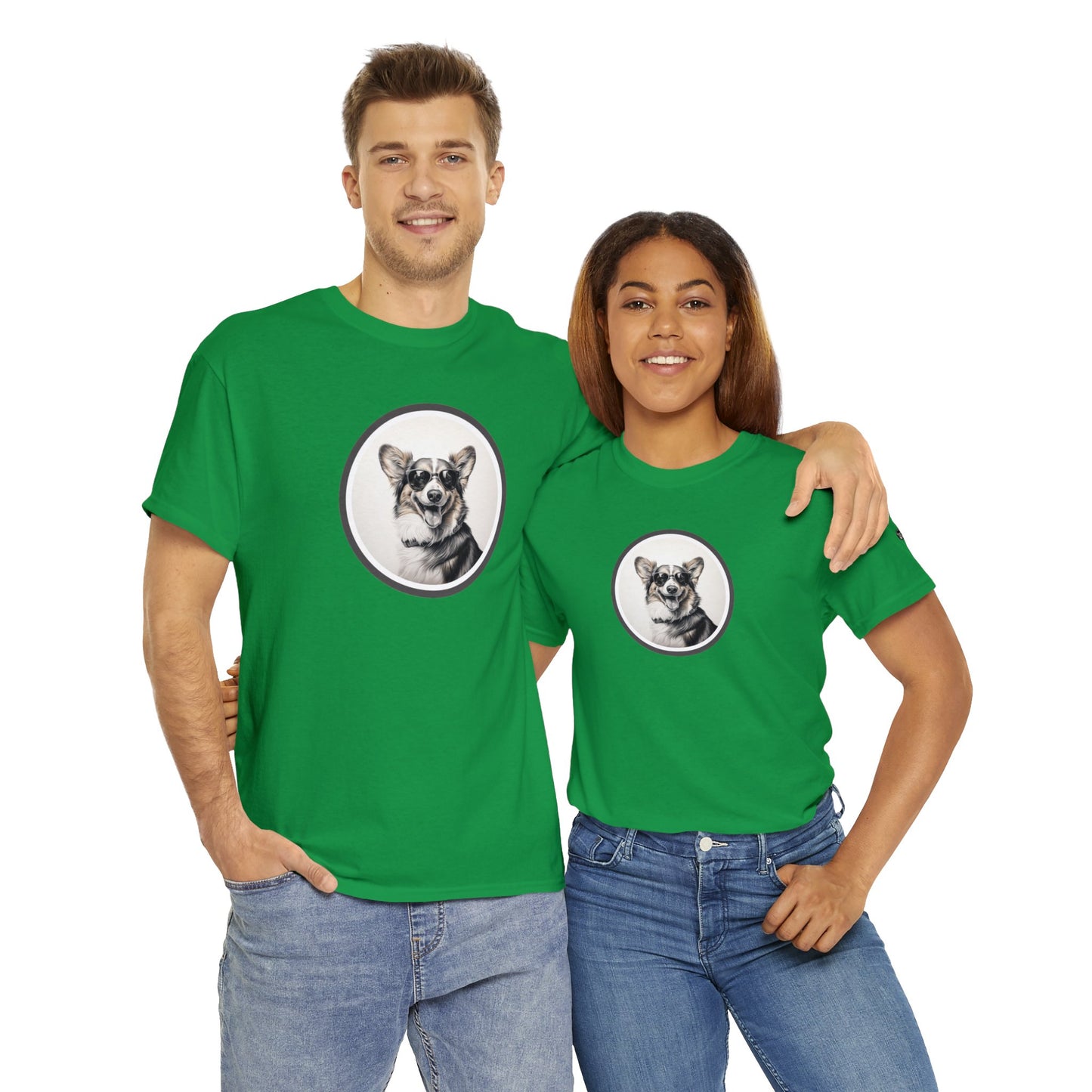 Corgi Cool - Unisex Heavy Cotton Tee