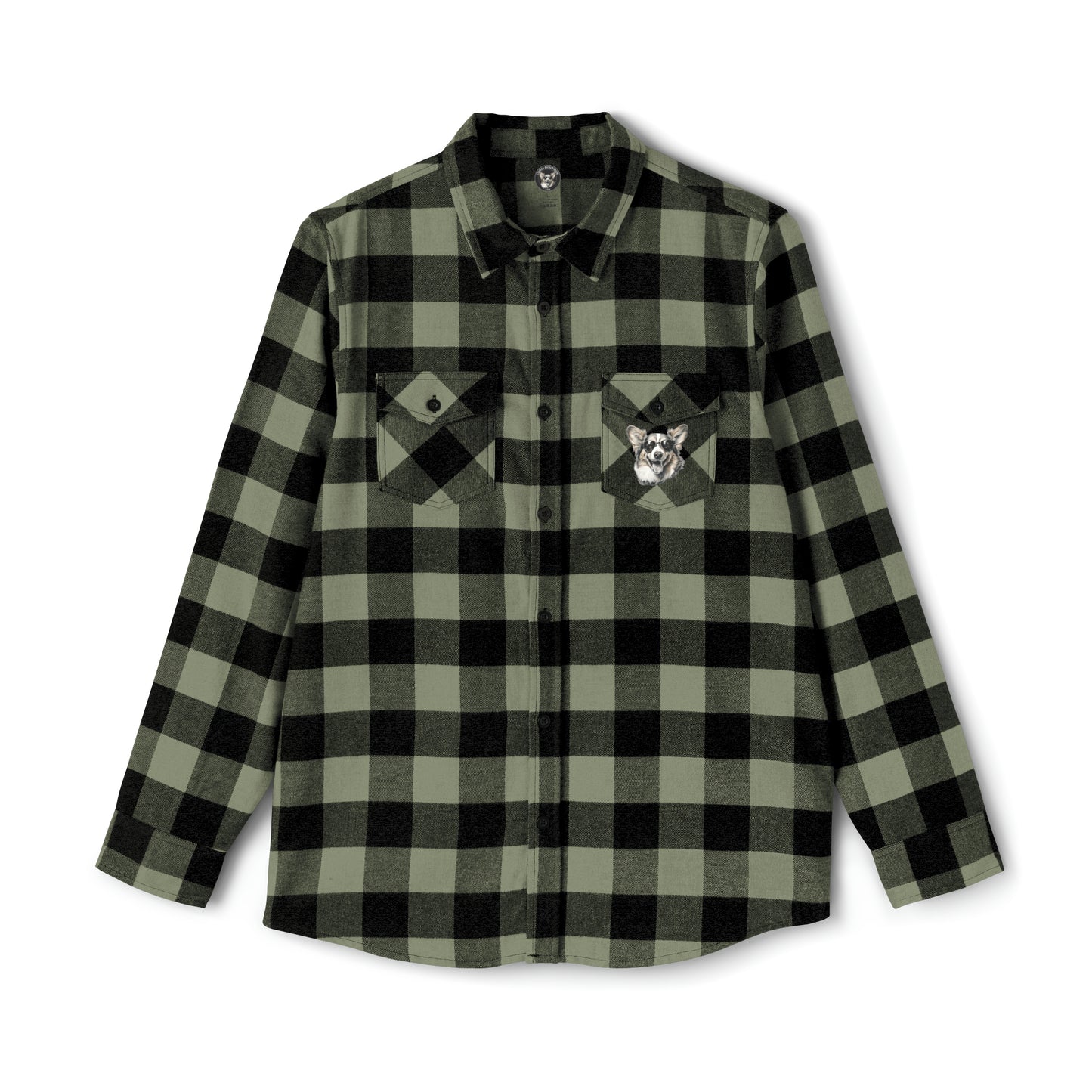 Corgi Cool - Flannel Shirt