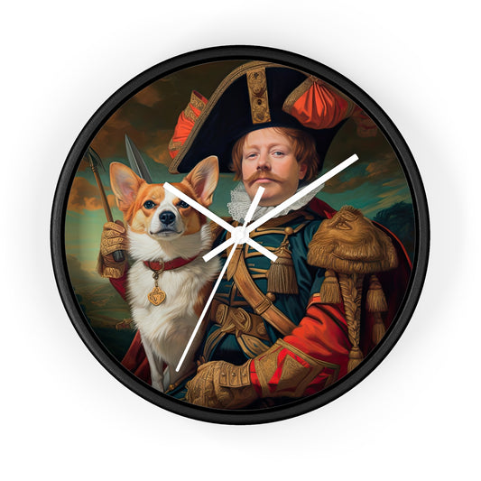 First Royal Corgi - Wall Clock
